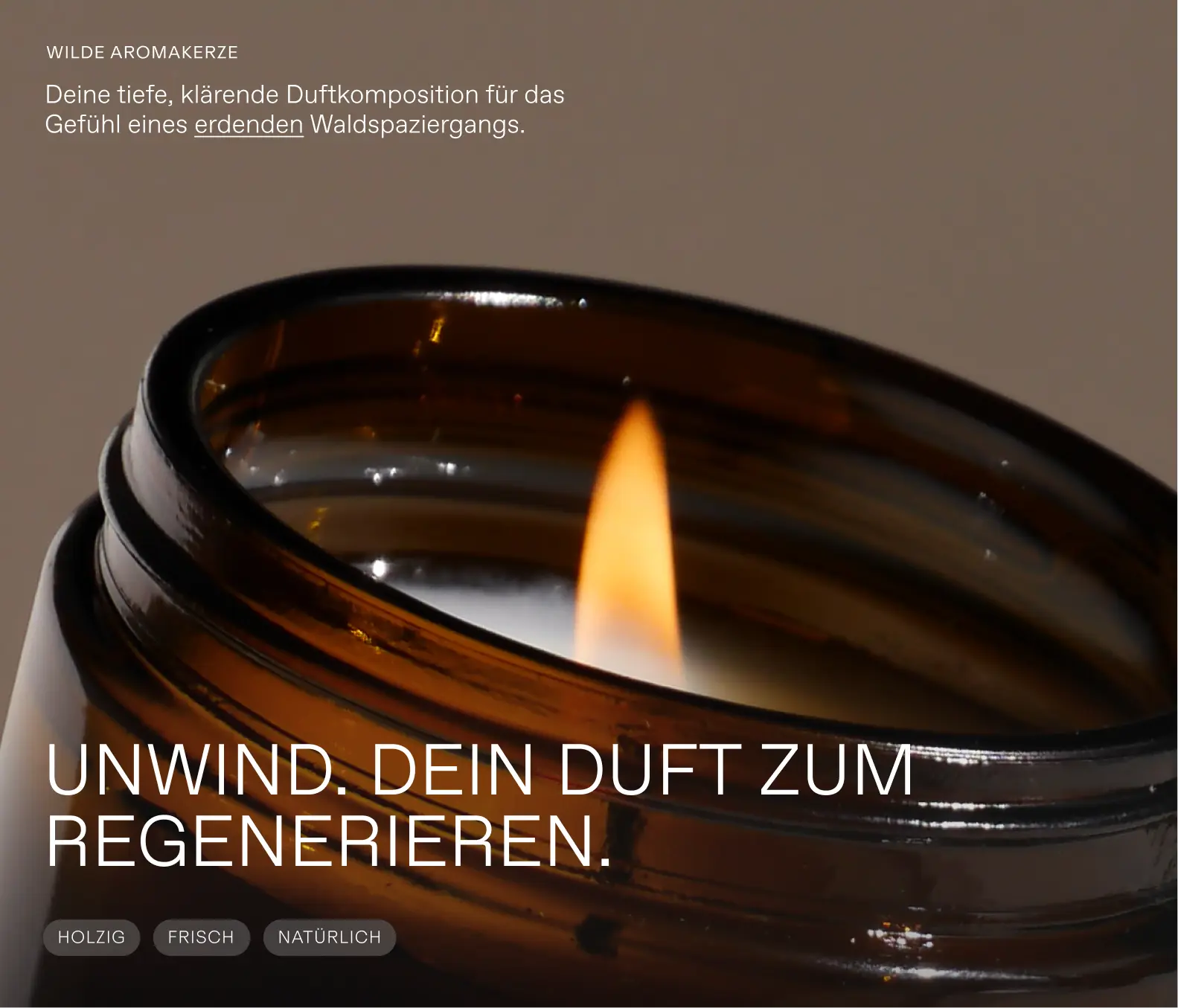 Duftkerze Unwind